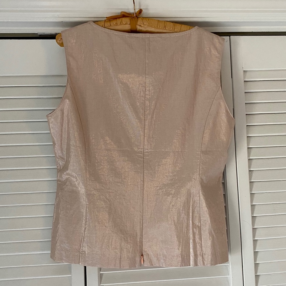 NWT Nadia Lin Designer skirt and top set, midi skirt with blouse, women’s work - Picture 13 of 16